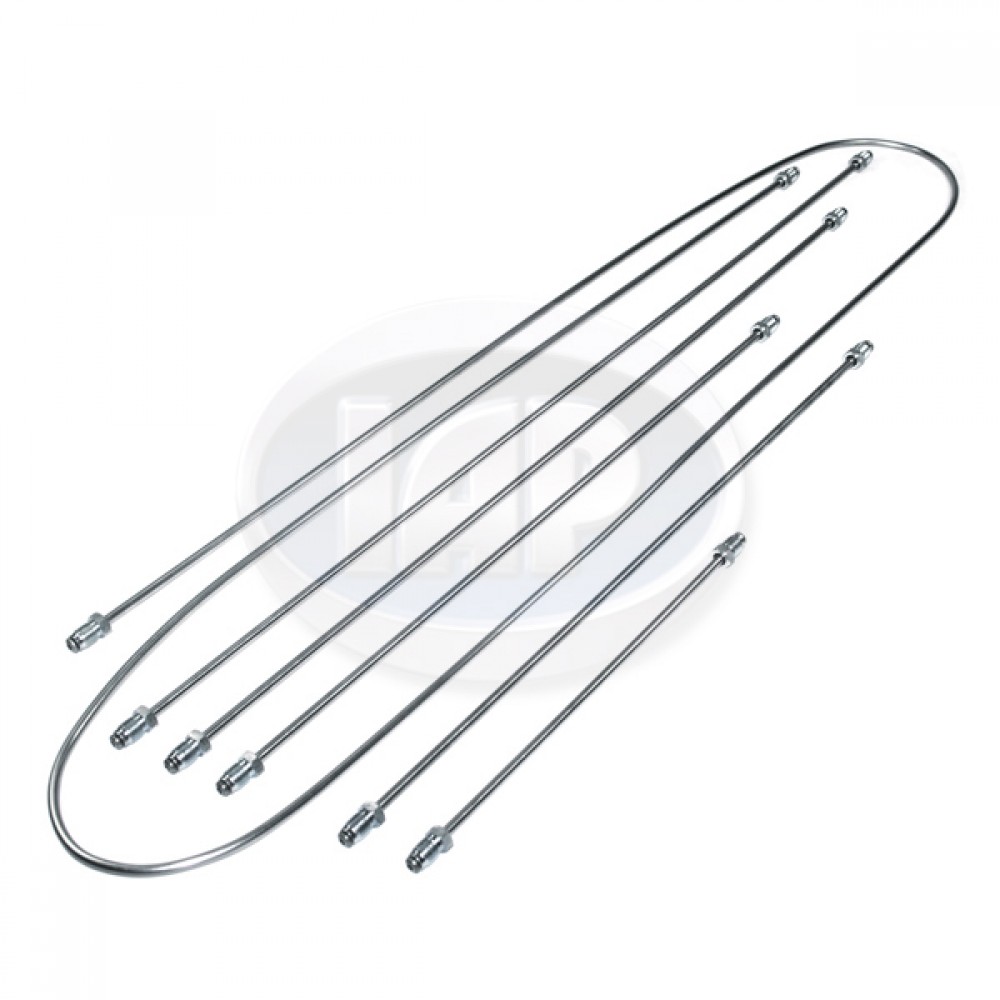 Brake Line Kit 6pc, 113698723, VW Bug and Ghia