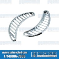 Air Vents, Quarter Windows, Left & Right, Chrome Air Vents, Quarter Windows, Left & Right, Chrome