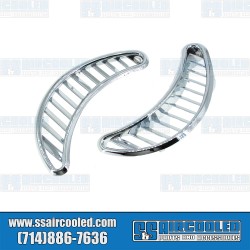 Air Vents, Quarter Windows, Left & Right, Chrome Air Vents, Quarter Windows, Left & Right, Chrome