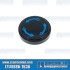 Dash Knob Insert, Fresh Air, Black w/Blue