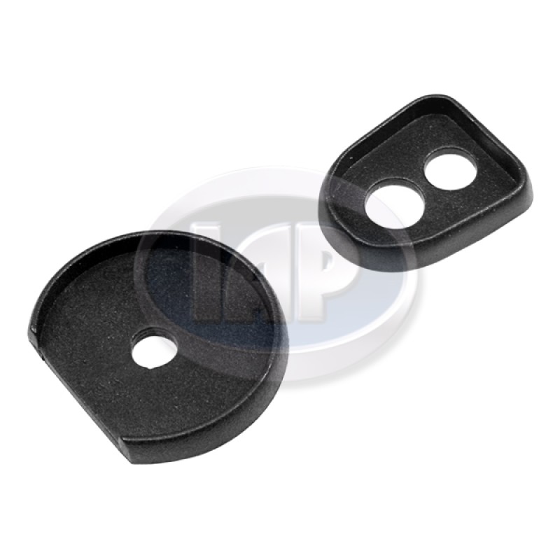 VW Hood Handle Seals, Handle to Body, Upper & Lower, 113823581 VW Hood Handle Seals, Handle to Body, Upper & Lower, 113823581