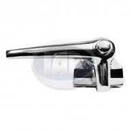 Vent Window Lock, Left, Chrome