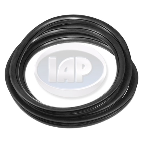 Window Rubber, Windshield, American Style w/Molding Groove Window Rubber, Windshield, American Style w/Molding Groove