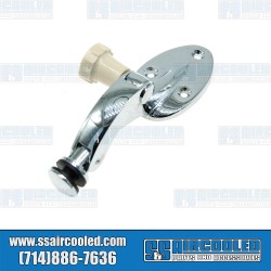 Pop-Out Window Latch, Ivory Knob, Right Pop-Out Window Latch, Ivory Knob, Right