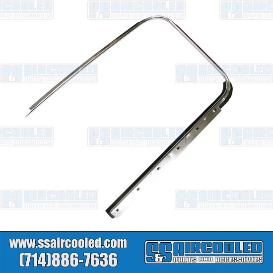 VW Window Scraper w/Trim, Outer, Left, Economy, 113853321C VW Window Scraper w/Trim, Outer, Left, Economy, 113853321C