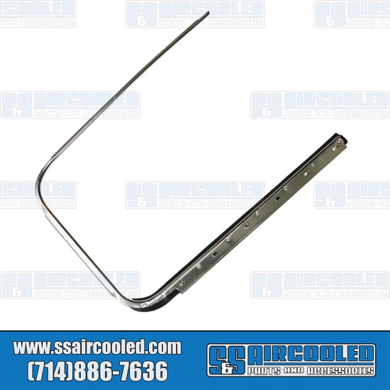 VW Window Scraper w/Trim, Outer, Right, Economy, 113853322C VW Window Scraper w/Trim, Outer, Right, Economy, 113853322C