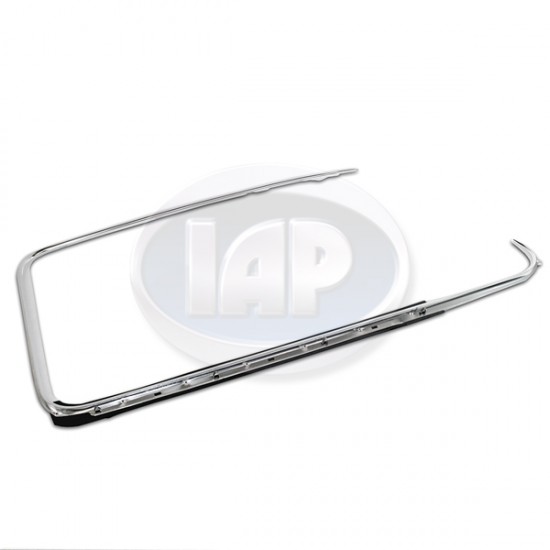  VW Window Scraper w/Trim, Outer, Right, Restoration Quality, 113853322DG