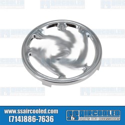 Hood Emblem, 76mm Diameter, 4-Tab