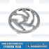 Hood Emblem, 76mm Diameter, 4-Tab