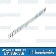 Deck Lid Script, "Volkswagen", 3-Pin, Brushed