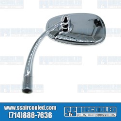 Side-View Mirror, Left, Pear Shape