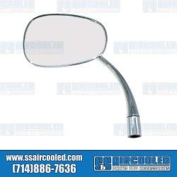 Side-View Mirror, Left, Pear Shape
