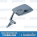 VW Side-View Mirror, Left, Rectangle, 113857513D, VW Bug, Super Beetle, Type 3