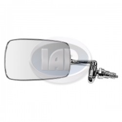 Exterior Mirror, Left, Chrome, Mexico Exterior Mirror, Left, Chrome, Mexico