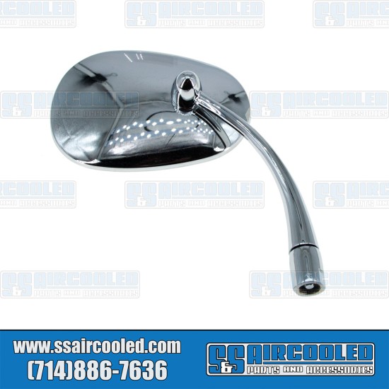  VW Exterior Mirror, Right, Oblong, Chrome, 113857514AT