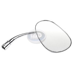 Exterior Mirror, Right, Oblong, Chrome Exterior Mirror, Right, Oblong, Chrome
