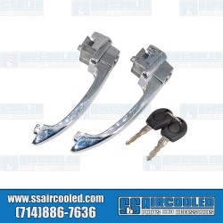 Door Handles, Outside, Left & Right, w/Keys