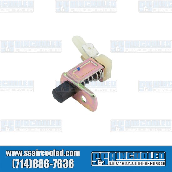 VW Two Terminal Interior Light Pin Switch, 113947561H, VW Beetle, Super Beetle, Bus, Type 3, Ghia, Vanagon VW Two Terminal Interior Light Pin Switch, 113947561H, VW Beetle, Super Beetle, Bus, Type 3, Ghia, Vanagon
