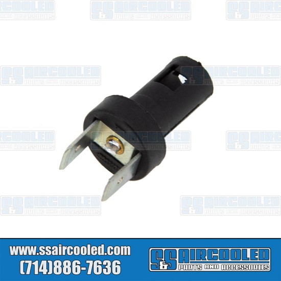 VW Light Bulb Socket, Dash Instruments/Warning Lights, Dual Spade, 113957397 VW Light Bulb Socket, Dash Instruments/Warning Lights, Dual Spade, 113957397