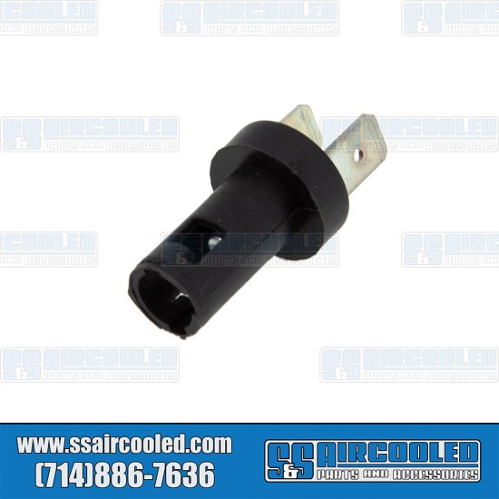 VW Light Bulb Socket, Dash Instruments/Warning Lights, Dual Spade, 113957397 VW Light Bulb Socket, Dash Instruments/Warning Lights, Dual Spade, 113957397