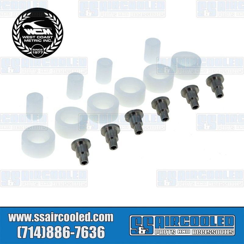 West Coast Metric VW Sunroof Repair Kit, Ragtop, Rollers, Bushings & Rivets, 117-169 West Coast Metric VW Sunroof Repair Kit, Ragtop, Rollers, Bushings & Rivets, 117-169