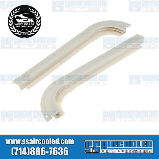 West Coast Metric VW Sunroof Cable Guides, Left and Right, 117-365A-L/R, VW Bug, Super Beetle