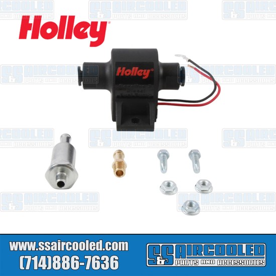 Holley VW Fuel Pump, Electric, 25 gph, 1.5-2.5 psi, 12v, 12-426, VW Bug, Ghia, Super Beetle, Bus, Type 3, Thing Holley VW Fuel Pump, Electric, 25 gph, 1.5-2.5 psi, 12v, 12-426, VW Bug, Ghia, Super Beetle, Bus, Type 3, Thing
