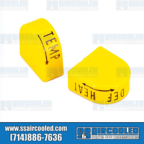 Heater Control Knob, Yellow Heater Control Knob, Yellow