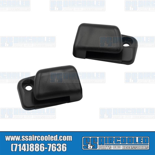 Sun Visor Clips, Left & Right, Black Sun Visor Clips, Left & Right, Black