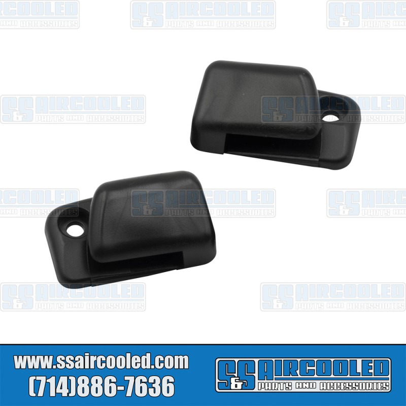VW Sun Visor Clips, Left & Right, Black, 133898561BK VW Sun Visor Clips, Left & Right, Black, 133898561BK