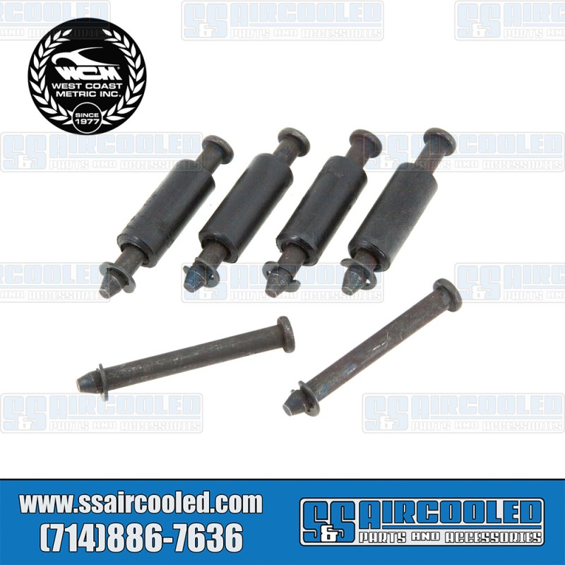 West Coast Metric VW Check Rod Strap Pins & Rollers, Left & Right, 141-256A West Coast Metric VW Check Rod Strap Pins & Rollers, Left & Right, 141-256A