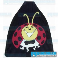 Floor Mats, Lady Bug, Front, Left & Right, Rubber Floor Mats, Lady Bug, Front, Left & Right, Rubber