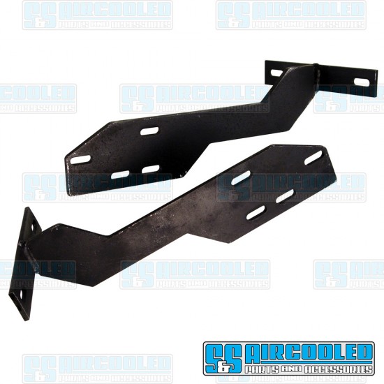 EMPI VW Bumper Brackets, Front, Conversion Brackets Late to Early, 15-2045-0