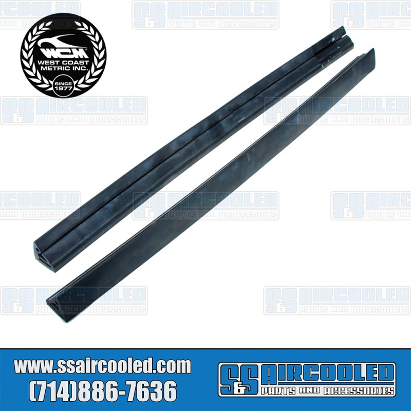 West Coast Metric VW Vent Window Seals, Vent Window Frame to Windshield Post, Left & Right, 151-353C-L/R West Coast Metric VW Vent Window Seals, Vent Window Frame to Windshield Post, Left & Right, 151-353C-L/R