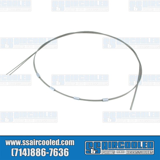 VW Side Tension Cables, Convertible Top, Left & Right, 151898955