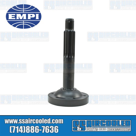 EMPI VW Stub Axle, Type-1 Long Spline to Type-2 CV, Left or Right, Forged, 16-2304-0