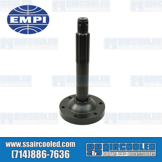 EMPI VW Stub Axle, Type-1 Long Spline to 930 CV, Left or Right, Forged, 16-2306-0