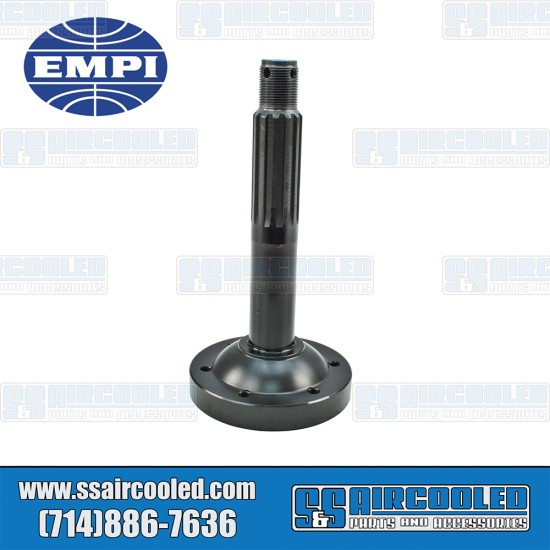 EMPI VW Stub Axle, Type-1 Short Spline to Type-2 CV, Left or Right, Forged, 16-2307-0