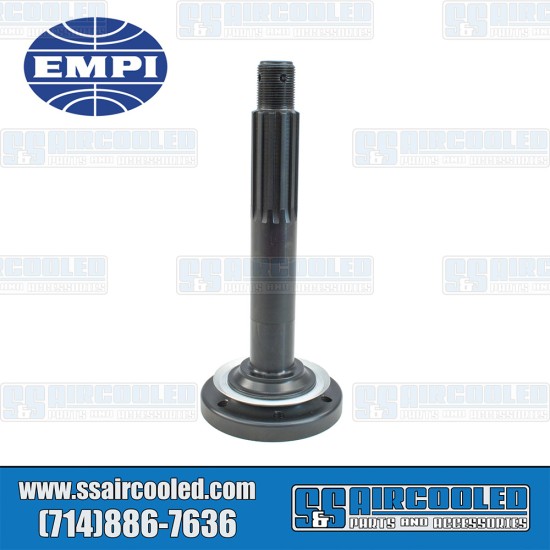 EMPI VW Stub Axle, Type-1 Long Spline to Type-1 CV, Left or Right, Forged, 16-2308-0