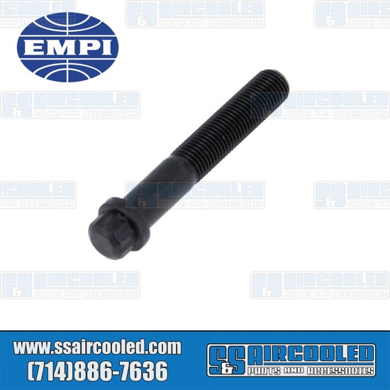 EMPI VW CV Bolt, 3/8-24 x 2-1/4in, 12pt External, 16-2413-7, VW Bug, VW Super Beetle, VW Karmann Ghia, VW Bus, VW Type 3, VW Thing