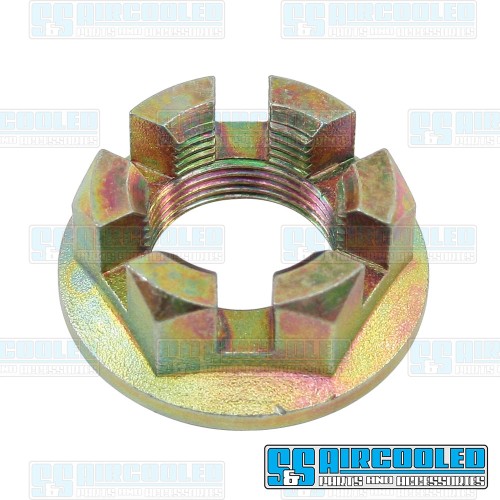 Axle Nut, 36mm, Flanged, Left or Right Axle Nut, 36mm, Flanged, Left or Right