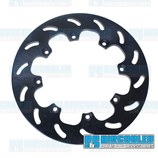 Race Trim VW Vented Brake Rotor, Left, 16-2510-2, VW Bug, VW Super Beetle, VW Karmann Ghia, VW Bus, VW Type 3, VW Thing Race Trim VW Vented Brake Rotor, Left, 16-2510-2, VW Bug, VW Super Beetle, VW Karmann Ghia, VW Bus, VW Type 3, VW Thing