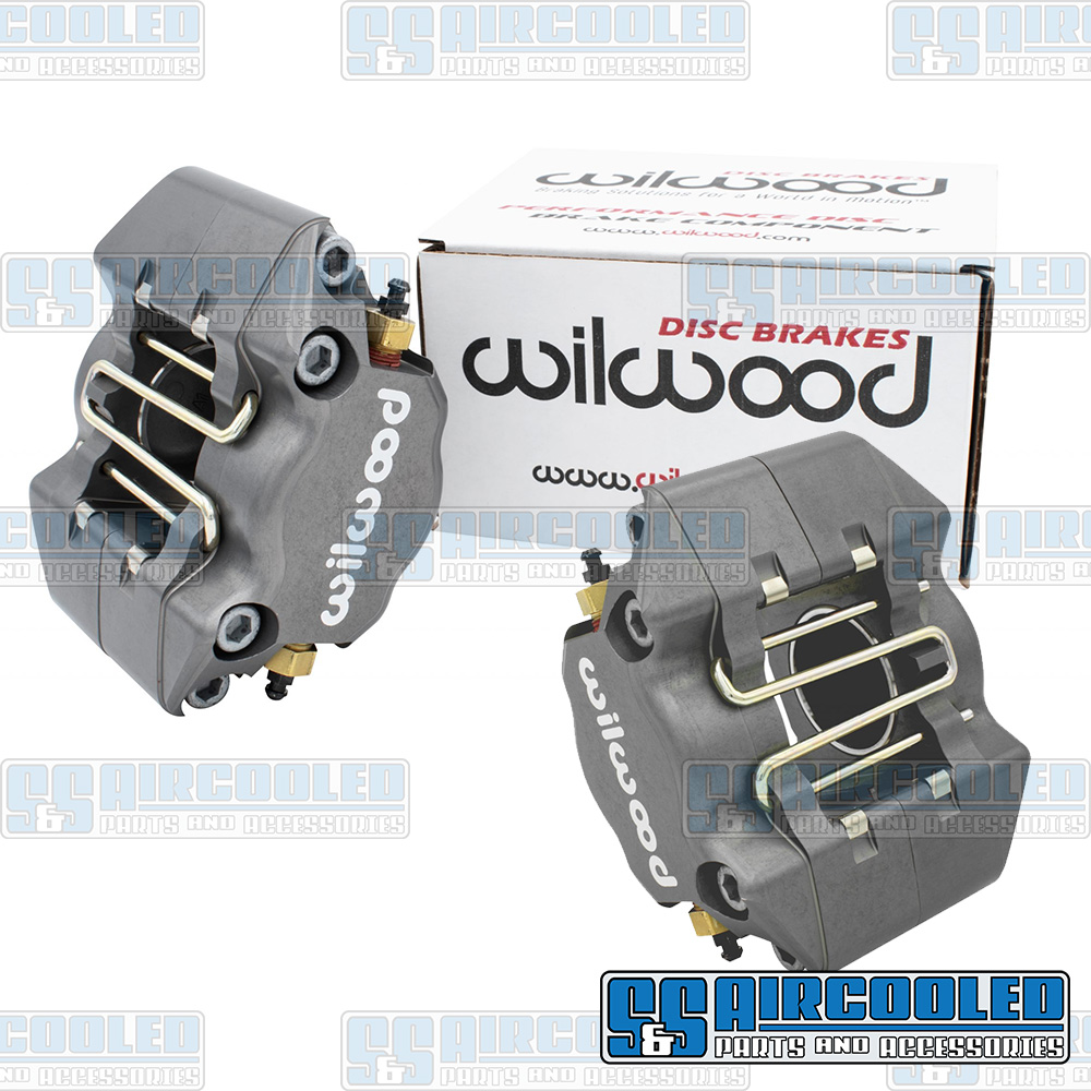 Wilwood Brake Calipers, Front, Left & Right, Performance, VW Bug, Super