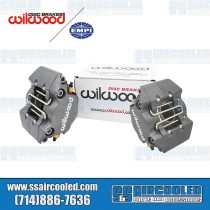 Wilwood Front Left & Right Brake Calipers, Silver Wilwood Front Left & Right Brake Calipers, Silver