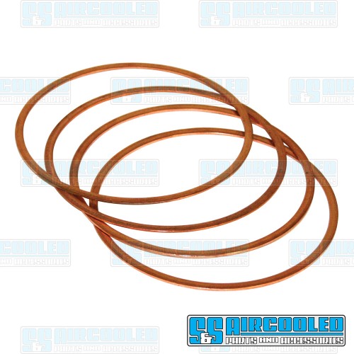 Head Gasket, 90.5-92mm, .040/1.00mm, Copper