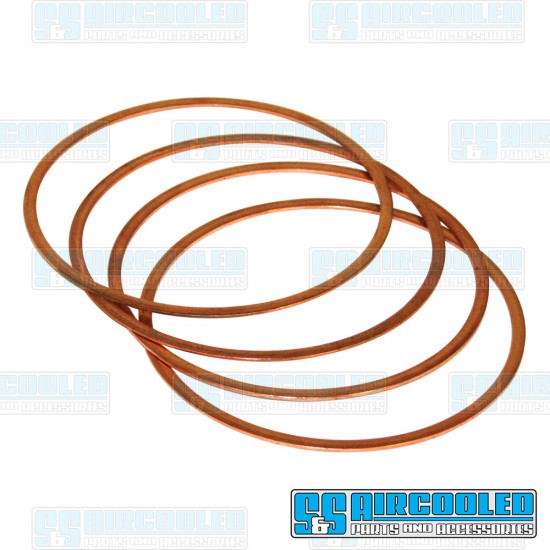 EMPI VW Head Gasket, 90.5-92mm, .050/1.25mm, Copper, 16-9530-0