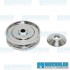 Alternator/Generator Pulley, 12 Volt, Aluminum, Polished