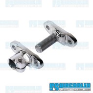 Steering Coupler Flange Set, Steering Box & Steering Shaft, Chrome Steering Coupler Flange Set, Steering Box & Steering Shaft, Chrome