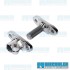 Steering Coupler Flange Set, Steering Box & Steering Shaft, Chrome