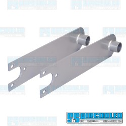 Spring Plates, 4-1/4in Collar, 24-11/16in Torsion Bar, Heavy Duty, Swing Axle, Silver